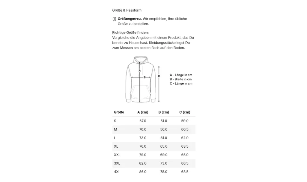 Unisex Hoodie Standard Größe.webp